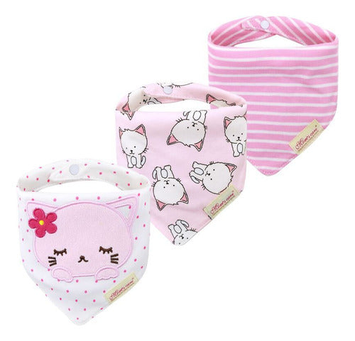 Set Baberos Bandana X3 Nena 2