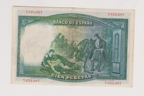 Billete España 100 Pesetas Año 1931 Excelente 1