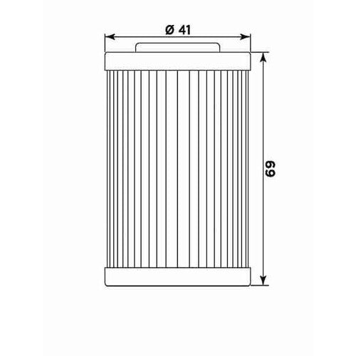 Filtro Aceite Miw Ktm Kt8007 1