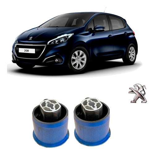 2 Buchas Eixo Traseiro Citroen C3 2012 2013 2014 2015 2016 0