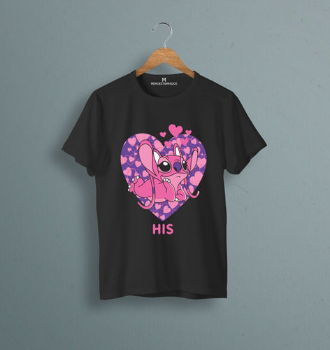 Memo Estampados Stitch Love (His) T-Shirt 1