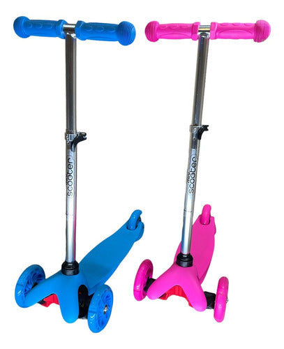 World Toys Kids 3-Wheel LED Light Adjustable Scooter 2