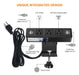 Cccei Desk Power Strip with 3 AC Outlets and 4 USB Ports 1