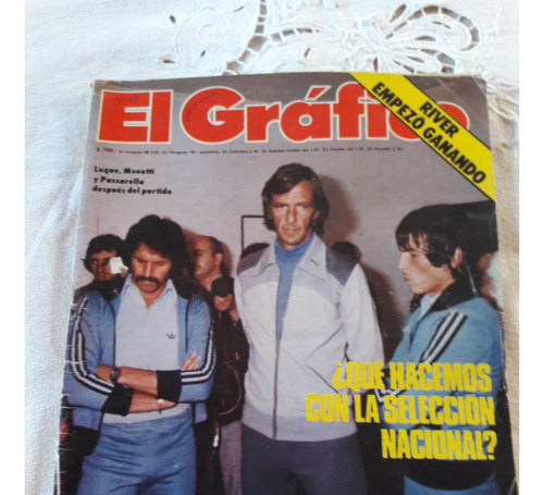 El Grafico Nº 3048 7/3/1978 Luque Menotti Pasarella Seleccio 0