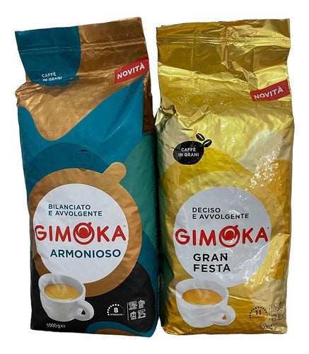 Gimoka Combo Granos 2 Variedades X 1 Kg Armonioso/Gran Festa 0