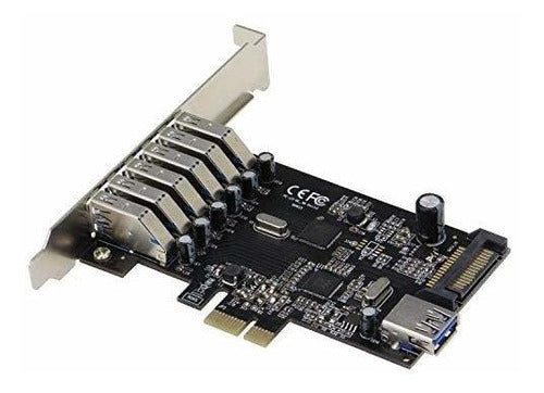 Sedna - Tarjeta Adaptador Pcie 7 Puerto Usb 31 Gen I (5 Gbps 1