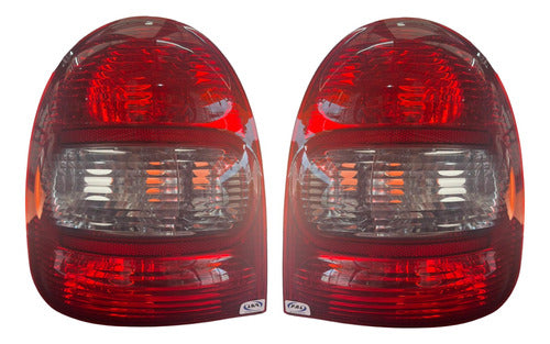 Chevrolet Corsa Rear Light Pair 1999 2000...2010 0