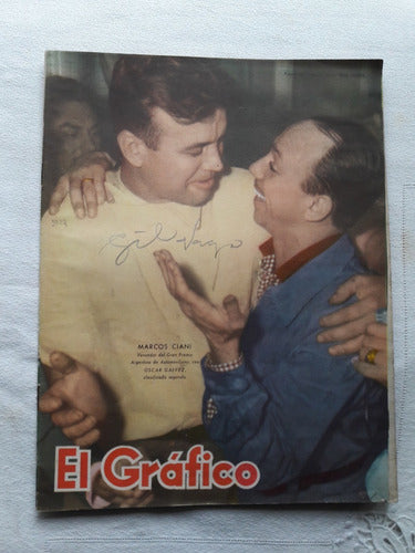 Revista El Gráfico Nº 1997 Año 1957 Poster Argentina - Ciani 0