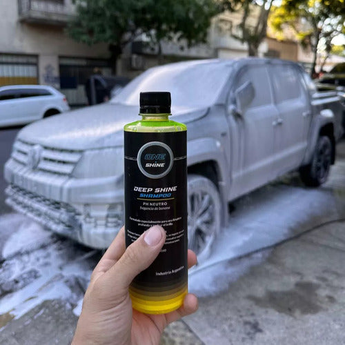 Shiny Car Shampoo with Aroma - pH Neutral 500mL One Shine 5