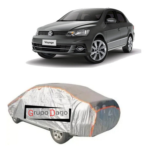 Waterproof Hail Protection Car Cover for VW Voyage - Size L 0
