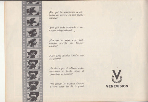 1966 Mision En Vietnam Oscar Yanes Reporte Venevision Escaso 6