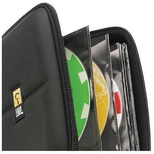 Estuche De Gran Capacidad Para Cd Case Logic 24 Negro 1