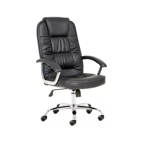 Out Sillon Relax Ejecutivo Oficina Metalico Pc Escritorio Silla 0