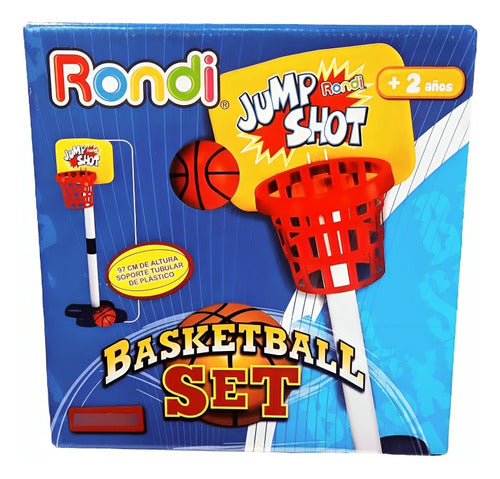 Aro De Basket Infantil Rondi Con Pelota Art 3600 Delmy 2