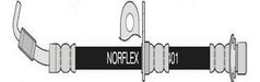 Norflex Flexible Freno Toyota Corolla D/I 0