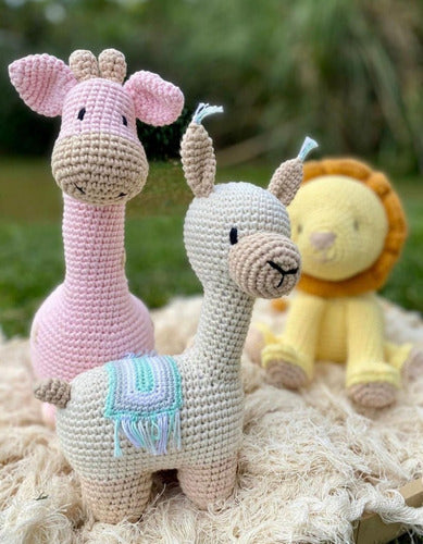 Amigorumi Giraffe Set 4 Pieces 6