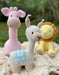 Amigorumi Giraffe Set 4 Pieces 6