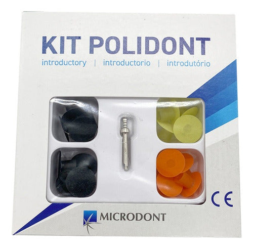 Microdont Polidont X Polishing Discs Kit x 28 Units + Microdont Mandrel 1