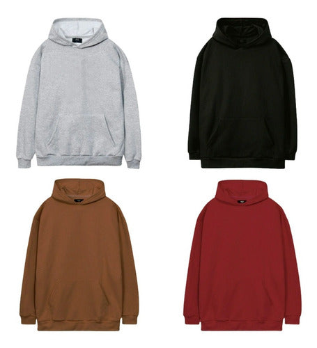 Narkis Unisex Oversized Hoodie Pack X4 – High-Quality Cotton 1