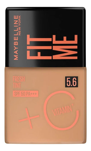 Base Maybelline Fit Me Fresh Tinte Spf50 Tono 5.6 0