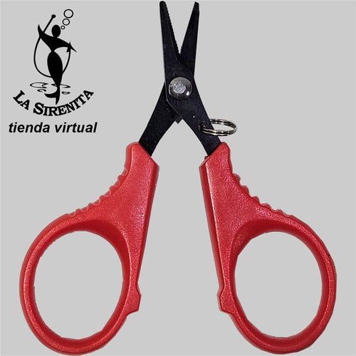 LA SIRENITA Mini Scissors for Fishing Line, Bait, and More 1