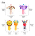 Jollybaby Handheld Cartoon Rattles 5