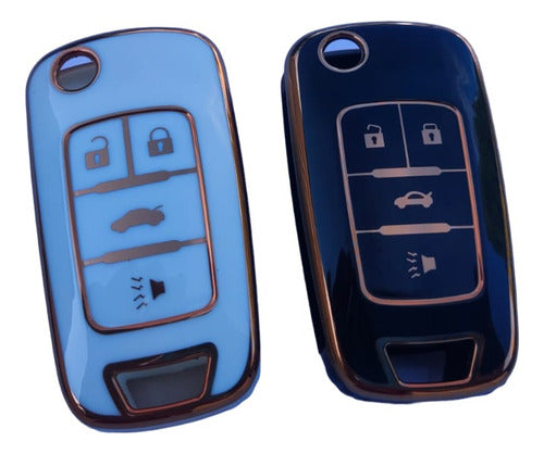 TPU Key Cover Case for Chevrolet Meriva S10 Pick Up 0