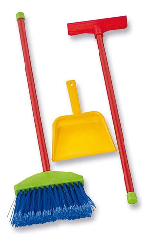 Duravit Cleaning Set: Broom, Floor Squeegee, and Dustpan 0