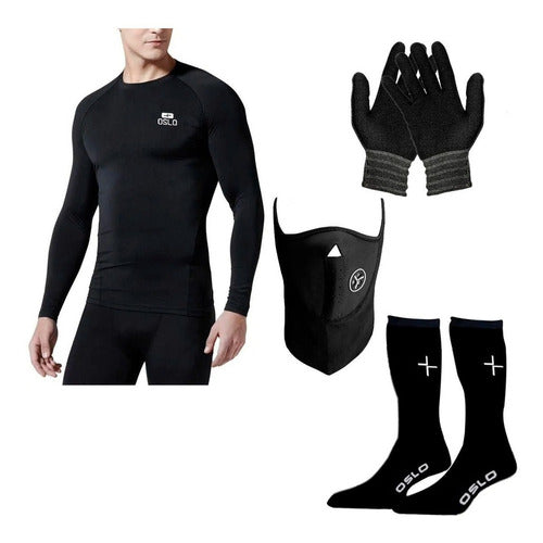 Oslo Thermal Set + Neck Gaiter + Gloves + Socks - Fasmotos 1