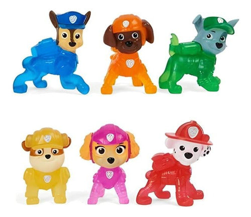 Paw Patrol 6 Mini Figuras Personajes Caffaro 6708 0