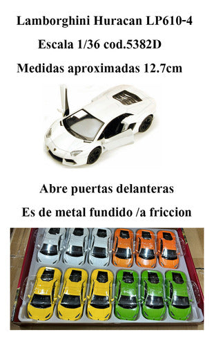 Kinsmart Lamborghini Huracan LP-610 2014 Die-Cast Model 1