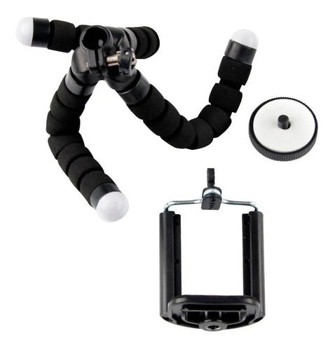Flexible Spider Type Mobile Tripod for Action Cameras and Smartphones 5