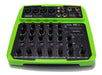 Novik Neo Consola Mixer Nvk-I08bt 8 Channels Bluetooth USB Green 3