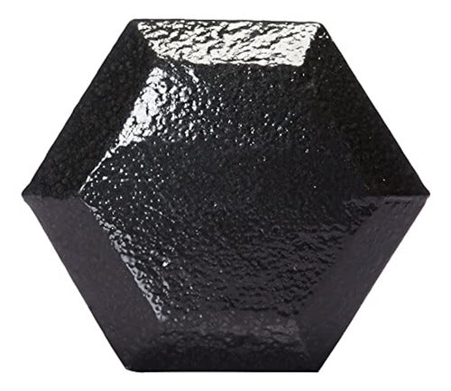 Amazon Basics Cast Iron Hex Dumbbell Weight 4