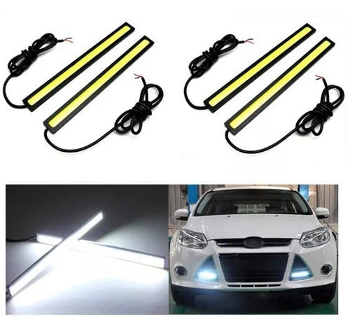 Xp Moto Led Cob Light Bar 17cm X2 Units 12v Super Bright 0