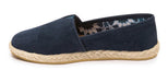 Classic Suede Espadrille Night Blue 1