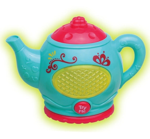 Juego De Té Tazas Y Tetera Mas Accesorios El Duende Azul 1