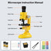 Little World Microscope Beginner with LED, Magnification 100X, 400X, and 1200X 7