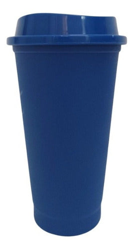 50 Reusable Starbucks Style Cups Dark Colors Gift Set - Wholesale 2
