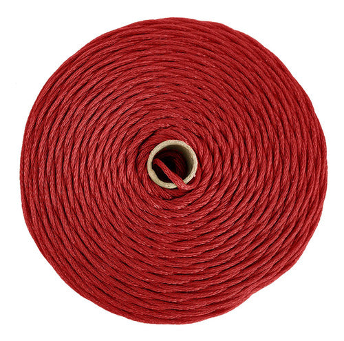 Bobina Corda Fio 2mm Trançada Polietileno - Vermelho 2