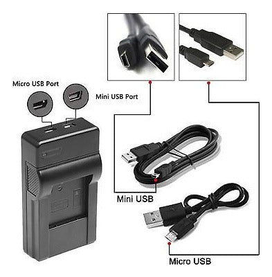 Np-f970 Usb Cargador Para Sony Np-f950 F970 Np F330 F530 F57 1