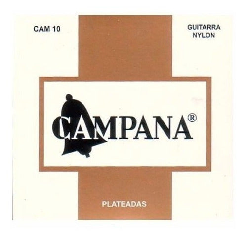 Campana Encordado Guitarra Clasica Cam10 Nylon Cristal 0