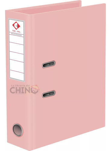 The Pel Wide Office Binder Set X10 - Pastel Pink 1