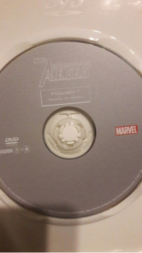 Dvd The Avengers Volumen 1 ¡reunion De Heroes! Walt Disney 3