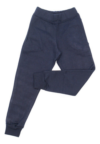 Limusin Pantalón Jogging Chupin Escolar Frisa Colegial Talle 4 Al 16 0