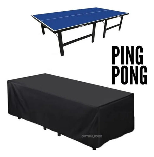 Capa Para Ping Pong Cornilleau Tênis Mesa Impermeável Longa 1