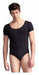 Capezio De Los Hombres Tactel Manga Corta Maillot 0