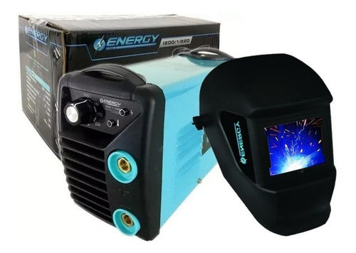 Energy Inverter Welder 200Amp with Photocromic Helmet 0