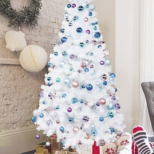 Lulu Home Christmas Ball Ornaments - Pack of 34, 6cm / Sky Blue 4