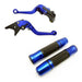 Evolution Racing Adjustable Levers and Counterweights for Ducati Monster 1200 Blue 0